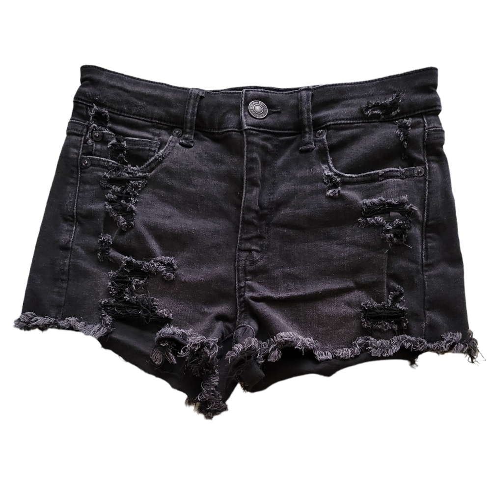 🟢 3 for $30 🟢 AMERICAN EAGLE HIGH RISE RIPPED SHORTIE